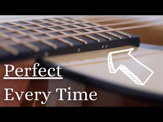 How to: Perfect Fretboard Side Dots - The Easy Way