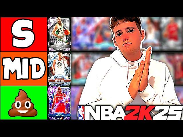 BEST POINT GUARDS TIER LIST! NBA 2K25 MyTEAM