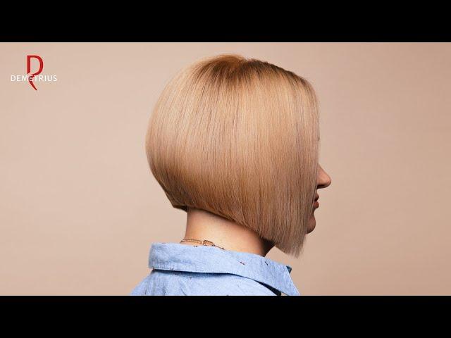 BOB CUT IN DEMETRIUS TECHNIQUE | WOMEN'S CUT | DETAIL TUTORIAL | ENG SUBS