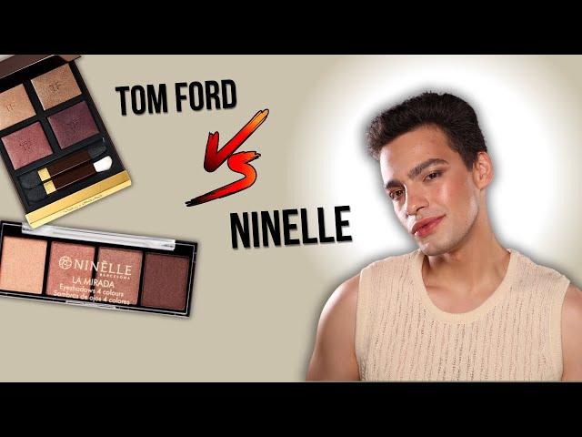 Врут ли нам блогеры?  Cравниваю тени TOM FORD и NINELLE