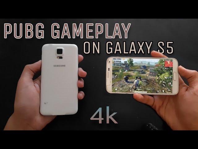 PUBG GAMEPLAY ON GALAXY S5 (4K VIDEO) #GalaxyS5