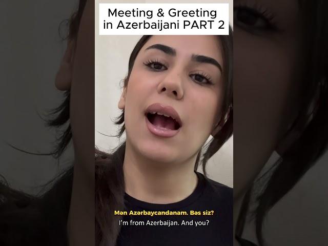 Meeting & Greetings PART 2