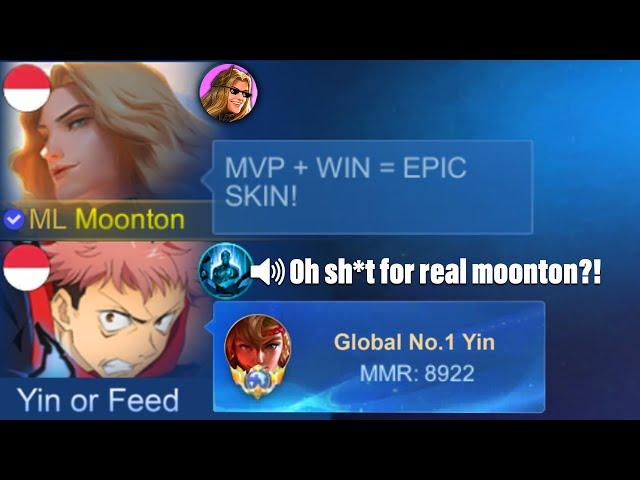 I PRETEND TO BE MOONTON IN RANDOM LOBBY AND THIS HAPPENED... | OPEN MIC! ️ (Funny Reaction! )