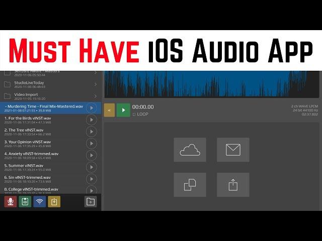 AudioShare | Why you need this app on your iPad/iPhone