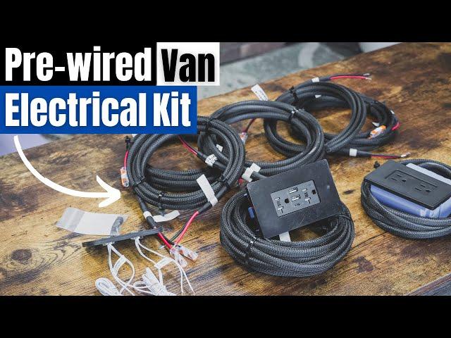 Pre-assembled DIY wiring kit for Sprinter, Transit, and Promaster vans