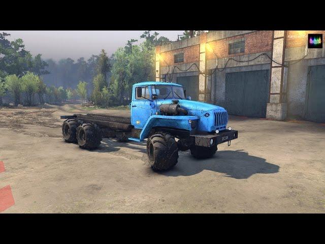 SpinTires обзор двух модов (Урал 4320-30 ЗБТ и Арочные колёса)