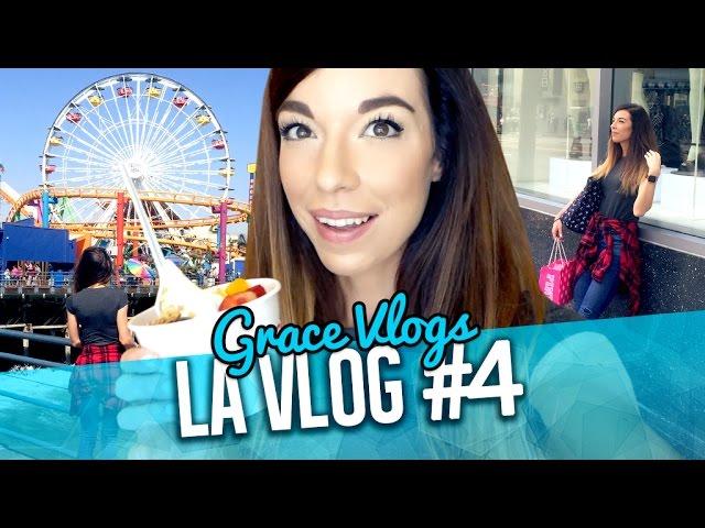 Hollywood, GTA in Real Life + Getting Frisked at the Airport?! | LA Vlog #4 (Grace Vlogs)