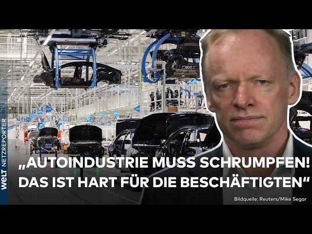 KONJUNKTUR: Ökonomen bleiben pessimistisch! Ifo-Präsident fordert: "Autoindustrie muss schrumpfen!"