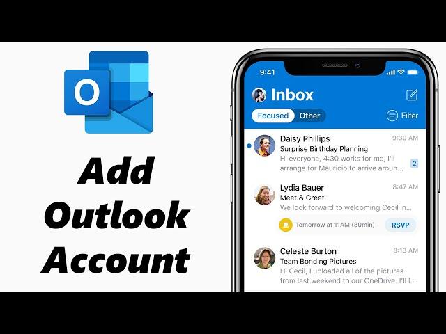 How To Add Microsoft Outlook Account On iPhone