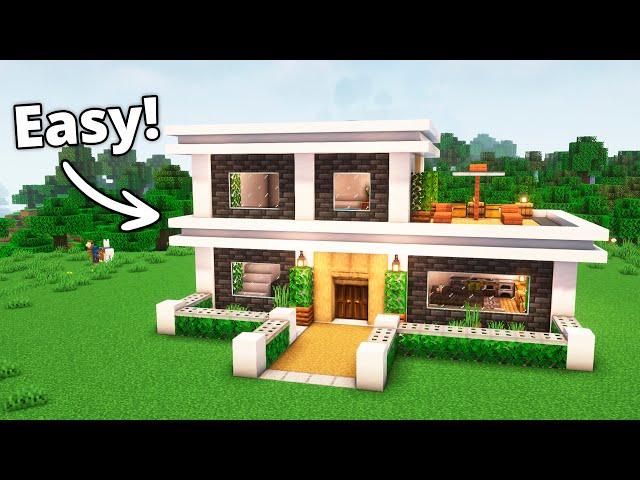 Minecraft: Ultimate Modern House Tutorial