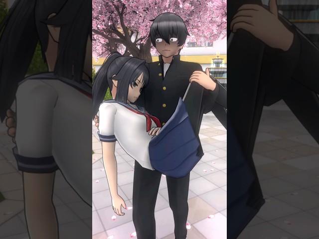Yandere Senpai Loves Ayano! (Yandere Simulator) #shorts