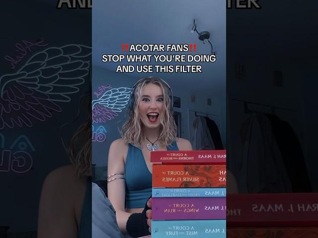 TRY THIS FILTER TREND NOW#viral #booktube #acotar#velariscityofstarlight #velaris#bookish#filter