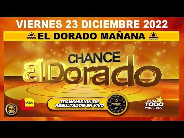 DORADO MAÑANA Resultado DORADO MAÑANA del VIERNES 23 de DICIEMBRE de 2022 (ULTIMO SORTEO DE HOY)