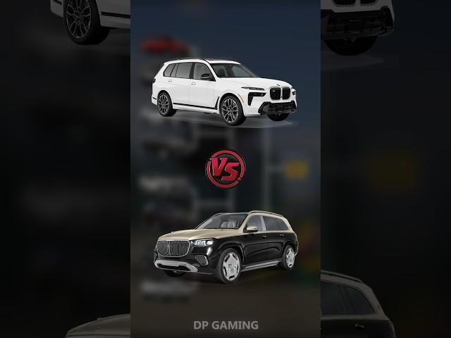 Mercedes-Maybach GLS 600 vs BMW X7 battle! Which car will win? 