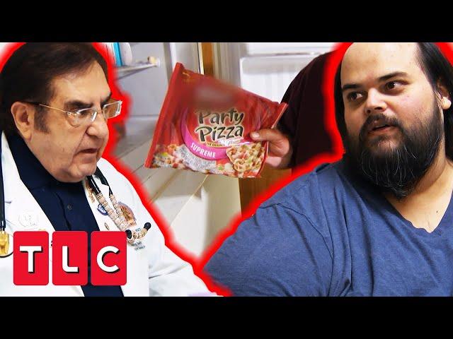 700-lb Man’s Father THROWS OUT All His Junk Food To Help Him Lose Weight | My 600-lb Life
