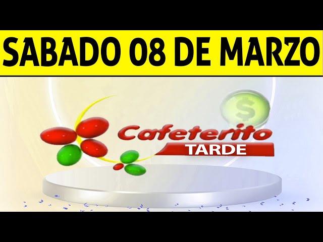 Resultado de CAFETERITO TARDE del Sábado 8 de Marzo de 2025  CHANCE 