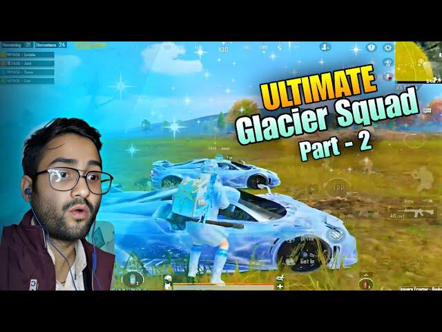 Levinhno's SQUAD Dominate lobby with Glacier Skin Guns and Cars | Part-2 | PUBG Gameplay Reaction