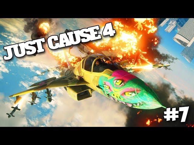 РЕАКТИВНЫЙ БОИНГ И НОВЫЙ САМОЛЕТ ПУЛЯ - ВЫЖИВАНИЕ В - Just Cause 4 #7