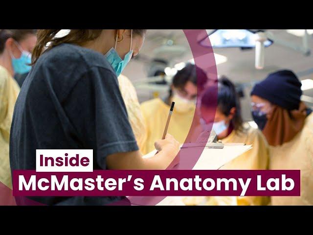 Inside McMaster University’s anatomy lab: Where art meets health sciences