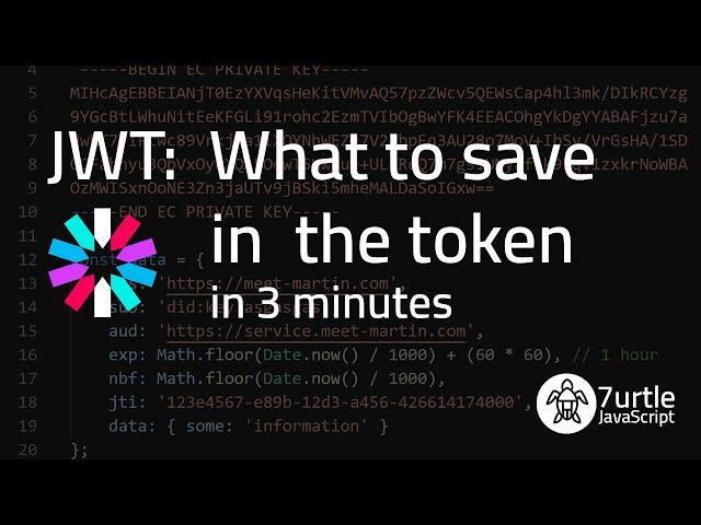 JWT - What to save in JWT token?