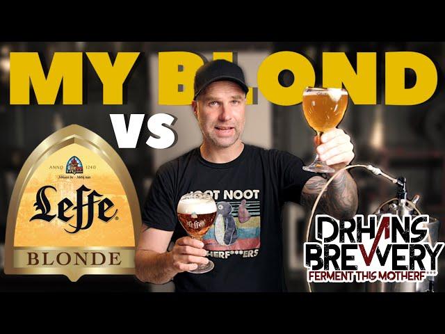 Shake N Brew Belgian Blond VS Leffe Blond