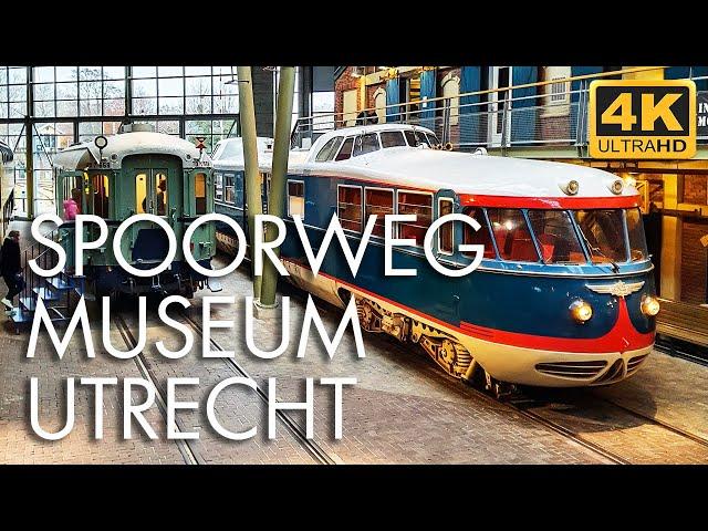 Spoorweg Museum (Railway Museum) Utrecht - [4K] Virtual Tour | Museum Travellers Guide