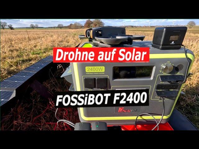 FOSSiBOT F2400 ️️ Drone on Solar - Review