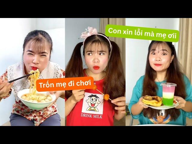 Tổng hợp video siêu hài hước vui nhộn, con em bị Ăn Đòn tét đít vì chốn mẹ đi chơi