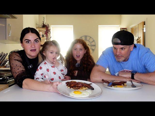 Taste Test Time: Brits Try All American Breakfast !