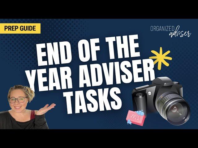 Do this before summer! | Organized Adviser