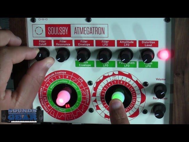 Soulsby Atmegatron 8-bit hackable monophonic synth review - SoundsAndGear.com