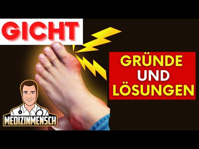 GICHT endgültig PLATT machen! Gründe und Lösungen für neuen Anfall! (Arzt klärt auf)