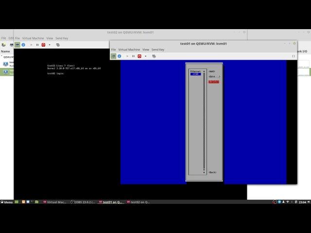 Setting up an isolated network in KVM