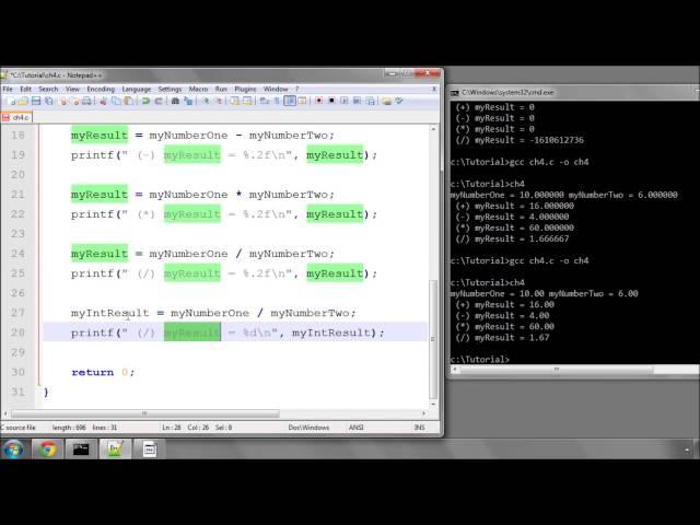 Beginning C Programming - Part 4 - Floating point variables