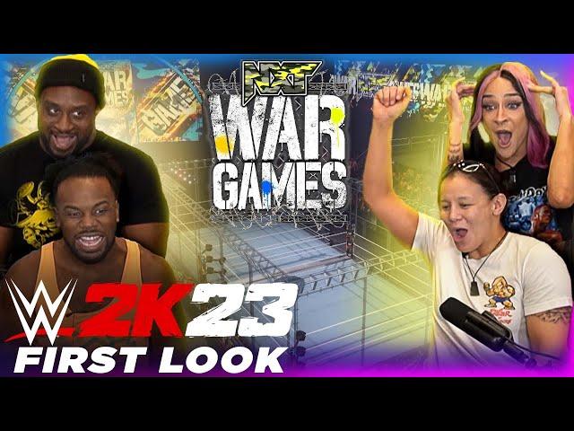 WWE 2K23 First Look: WARGAMES with Big E, Dakota Kai, Shayna Baszler & Austin Creed!