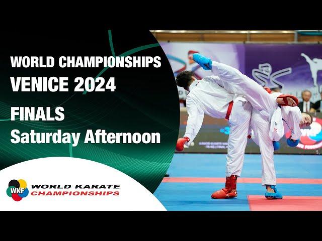 World Cadet, Junior& U21 Championships - FINALS SATURDAY—AFTERNOON SESSION | WORLD KARATE FEDERATION