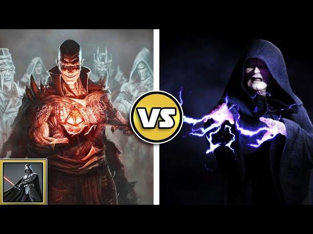 STAR WARS VERSUS: Darth Bane VS. Darth Sidious - SWB Versus #43