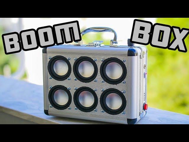 Mini Boombox with SIX speakers AS-6.0 - DIY