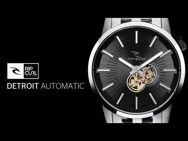 Rip Curl Detroit Automatic Watch: Powered by Nature