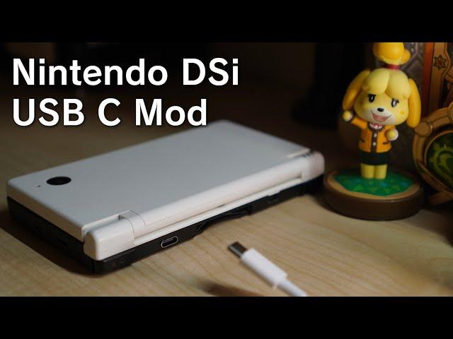 EUnifying my Nintendo DSi (USB C Mod)