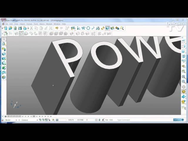 Extrude Multiple Curves in PowerSHAPE 2014