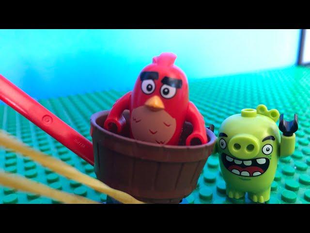 Lego Angry Birds TOONS; slingshot 101