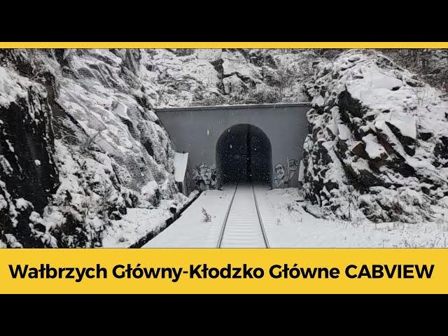 Wałbrzych Główny - Kłodzko Główne CABVIEW