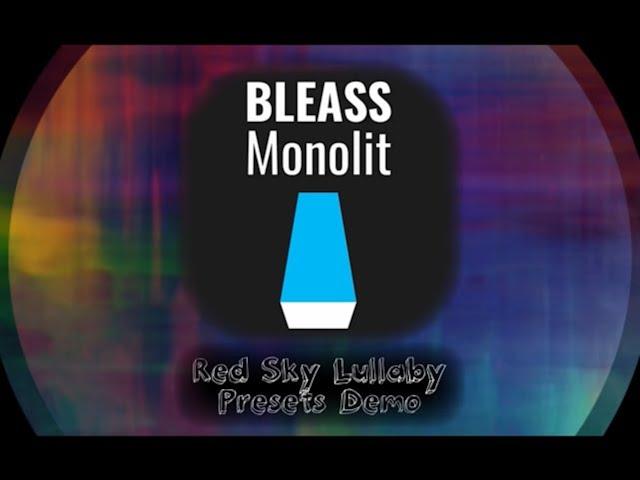 Bleass Monolit - FREE Monosynth