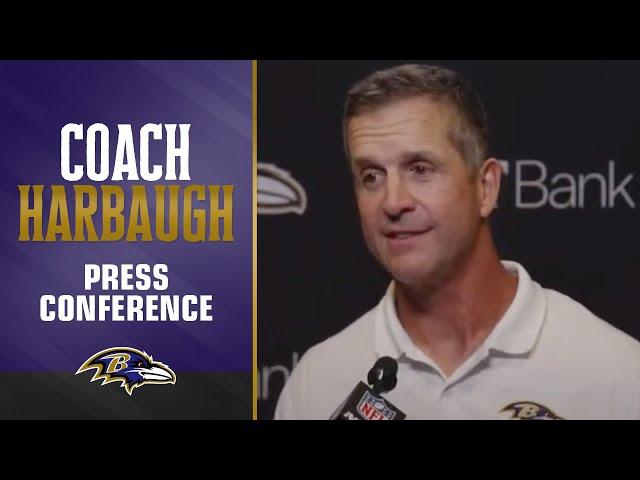 John Harbaugh: 'That Was a Big Win' | Baltimore Ravens