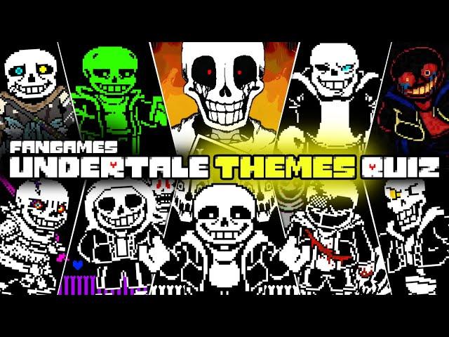 Undertale Fangames Themes Challenge: Can You Guess the Theme? | Easy - Hard.