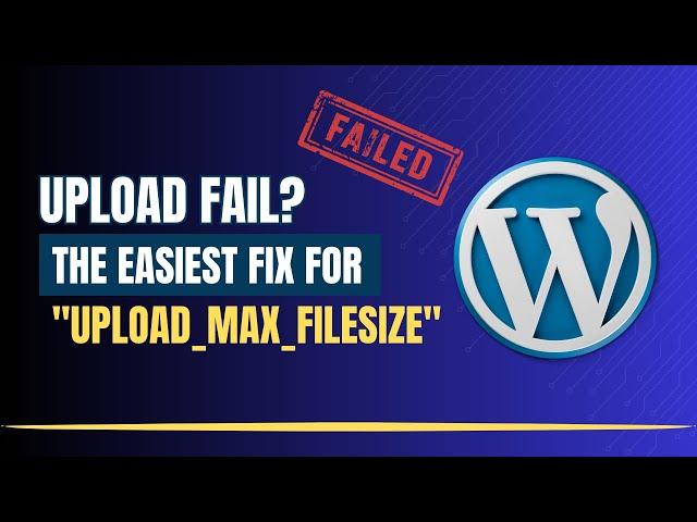 How to Increase Maximum Upload File Size in WordPress (PHP.INI)