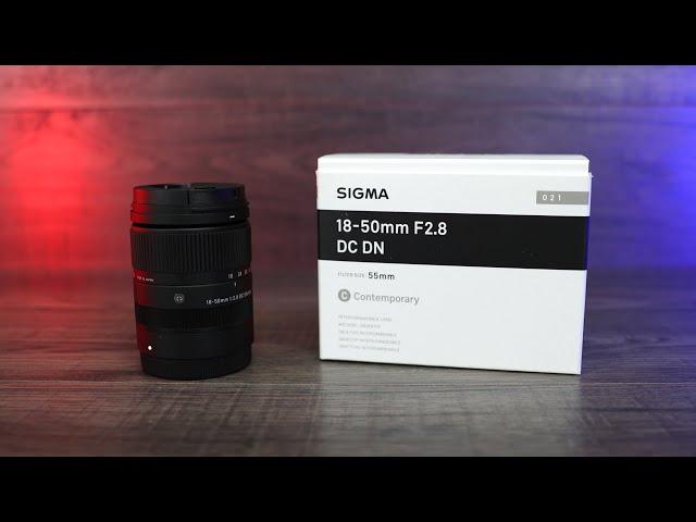 Unboxing Sigma 18-50mm F2.8 Sony Lens