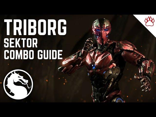 Mortal Kombat X: Triborg (Sektor) Complete Combo Guide 13%-50%