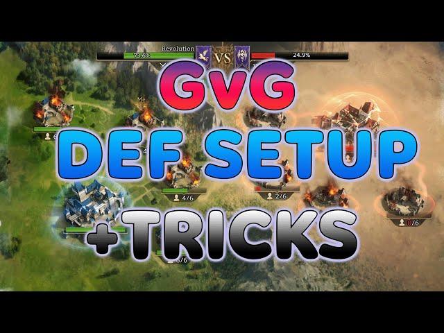 GVG Defense Set up - and some new attack tips / Watcher of Realms